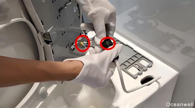 Electric bidet toilet seat Electric bidet toilet seat