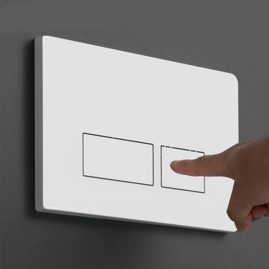concealed cistern flush plate