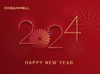 Saudações de Ano Novo de Oceanwell
    
